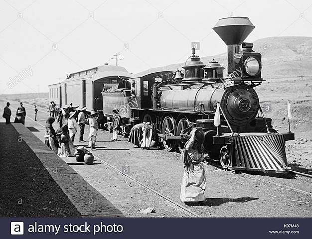 El vapor y Ferrocarril