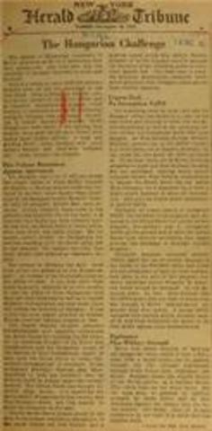 Early newspapers are published in Germany.