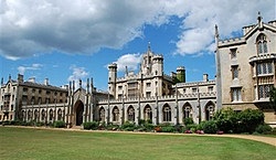 Admitted to Cambridge University