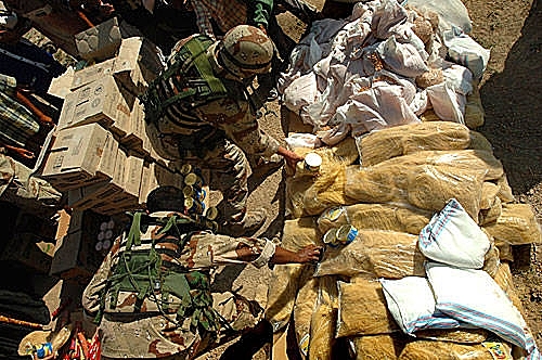 La logística militar