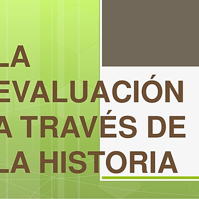 Timeline: EVALUACION EN EL TIEMPO