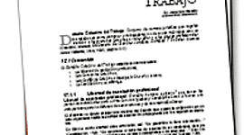 Timeline: Antecedentes del Derecho Colectivo de Trabajo.