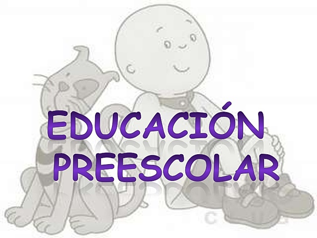 Plan de Estudios para la Educación Preescolar