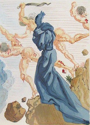 La divina comedia ilustrada por Dalí