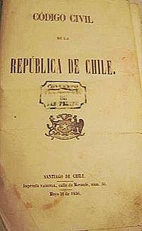 Código civil de Andrés Bello de Chile