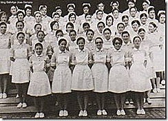 Formación de Escuela de Enfermeras del Hospital General de Guatemala