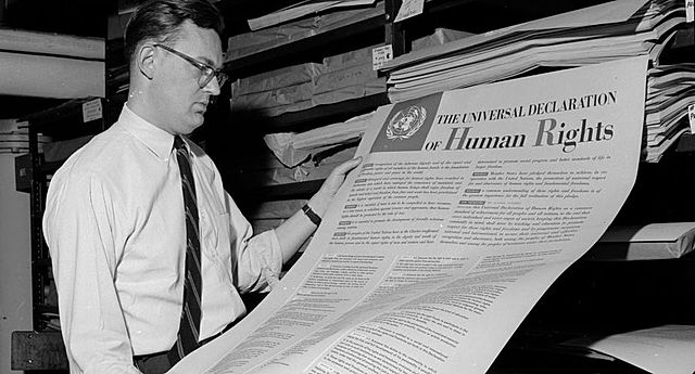 Declaración Universal de los Derechos Humanos por la ONU