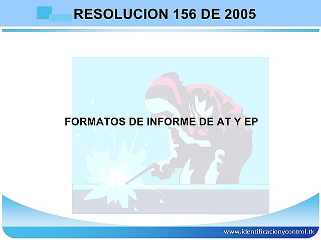 RESOLUCIÓN 156 DE 2005