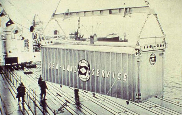 El contenedor marítimo