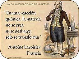 LEY DE LA CONSERVACIÓN DE LA MATERIA