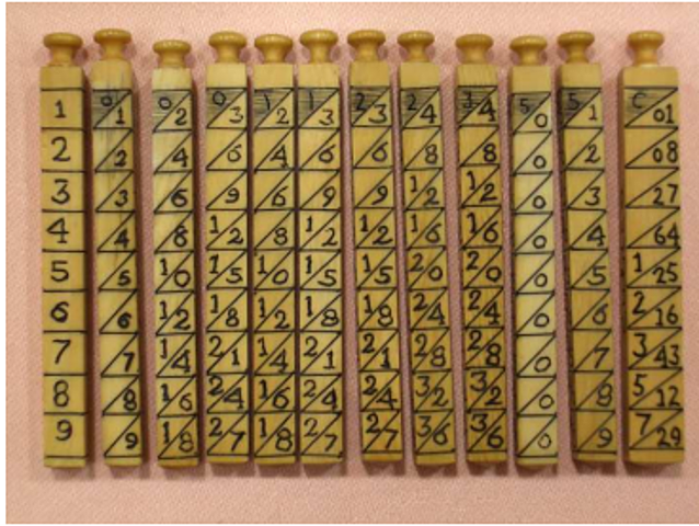 Bastoncillos de Napier.