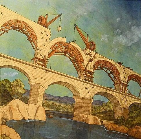 Acueductos y Puentes.