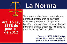 LEY 1558 DE 2012.