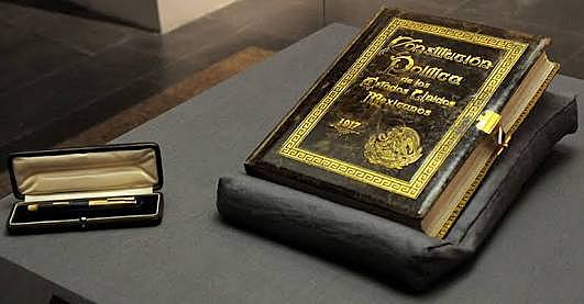 Promulgación de la Constitución Política de los Estados Unidos Mexicanos