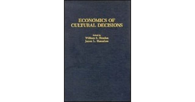 Se publica Economics of Cultural Decisions