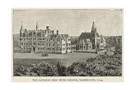 National Deaf Mute College is established, later to be renamed Gallaudet University
