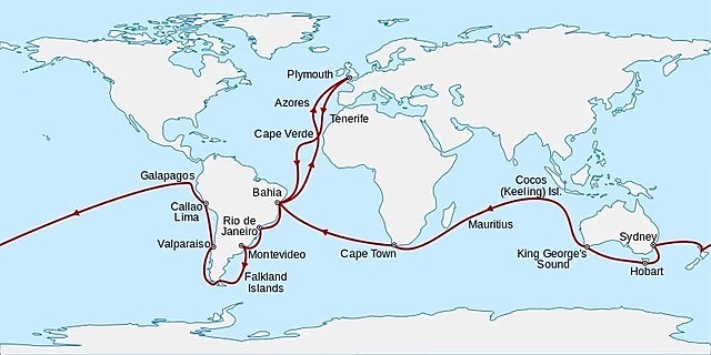 H.M.S. Beagle Voyage