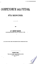 Compendium der Physik fur Mediciner