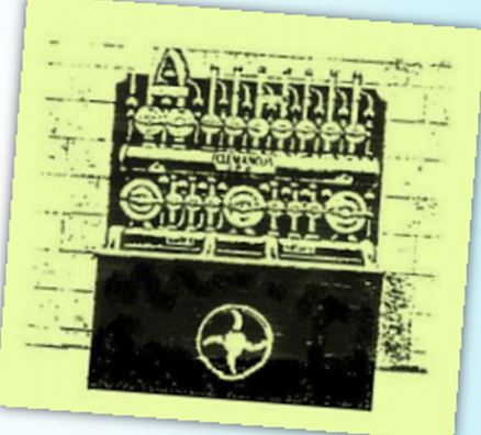 Iluminación de gas.