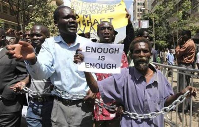 Corruption Occurs in Kenya