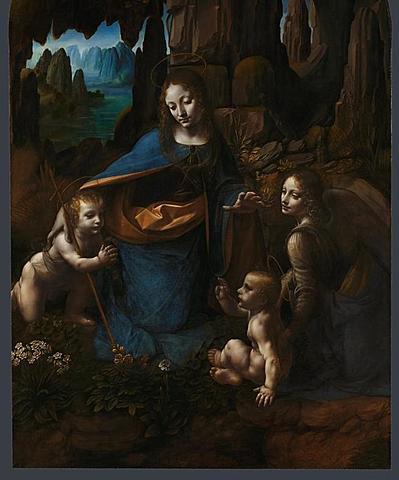 La Virgen de las Rocas