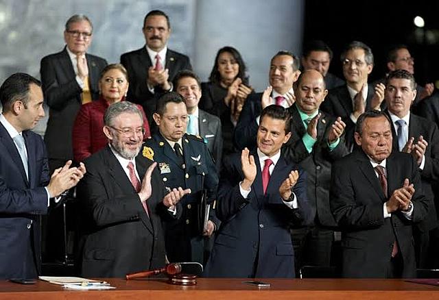 El Presidente Enrique Peña Nieto inaugura el NSJP