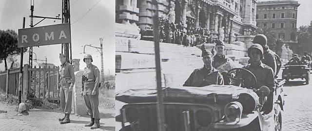 Os aliados entram em Roma