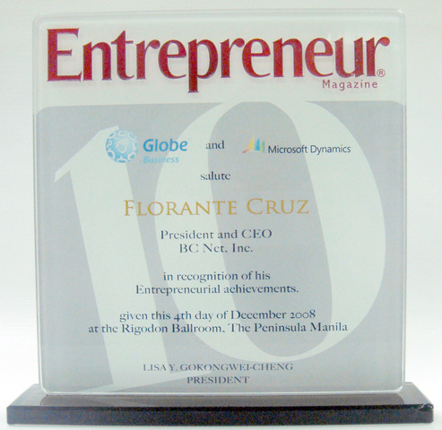 Entrepreneur Award