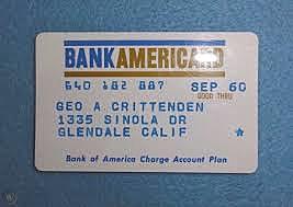 TARJETA DE CRÉDITO BANK AMERICARD