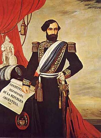 Bartolomé Mitre es elegido presidente de la nacion