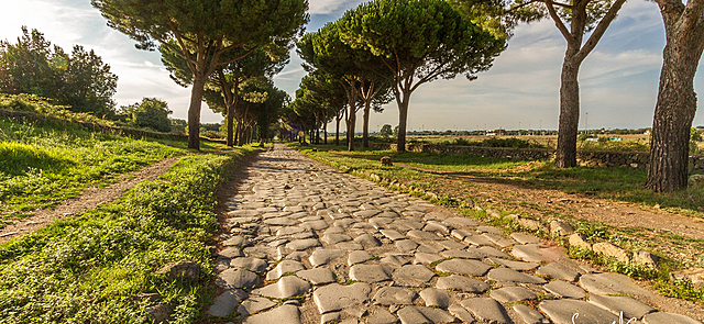 Construccion de Vía Apia.