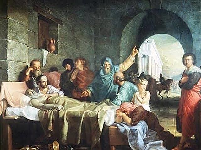 Muerte de Aristoteles