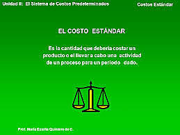 CONTABILIDAD DE COSTOS ESTÁNDARES