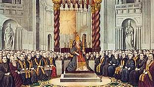 Papel de la Iglesia católica  en la administración