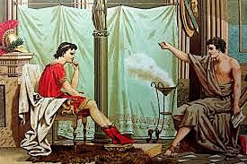 Aristóteles y Alejandro Magno