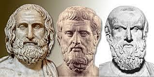 Homero, Platón, Hipócrates, los seguidores de pitagoras.