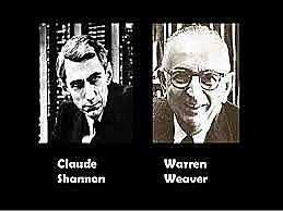 Claude E. Shannon y Warren Weaver
