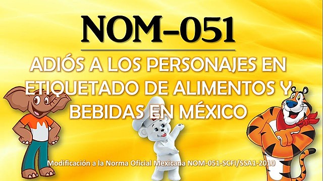 Ley de etiquetado en México prohíbe uso de personajes infantiles en empaques de alimentos