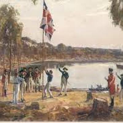 Timeline: Establishment of early colonies of austraila