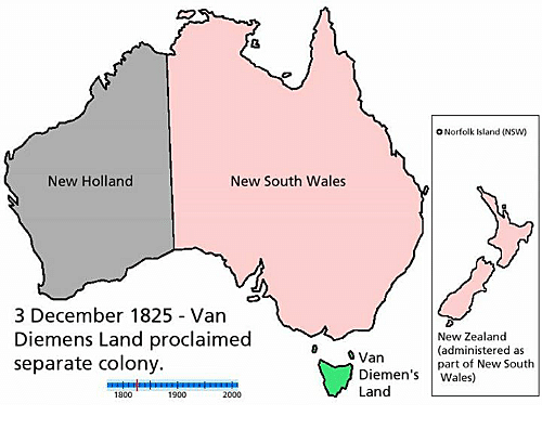 Van Diemen's Land!!!