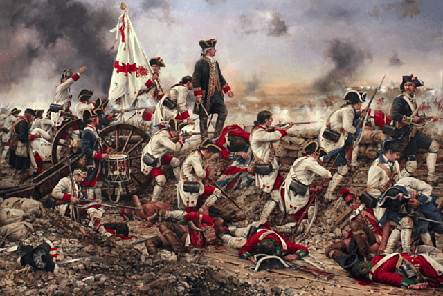 Tropas Británicas zarparon de la bahia de Chespeake e Ingresan a Wachington D.C.