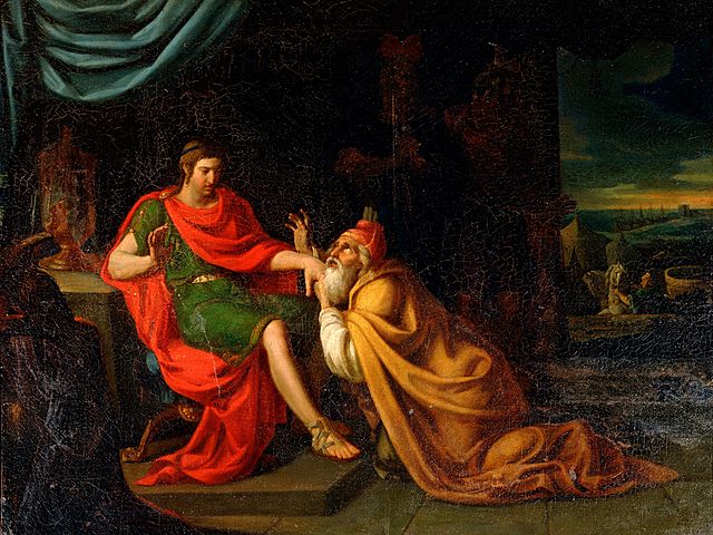 Achilles leave the Greeks