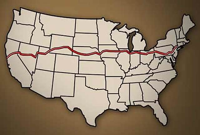 El primero llamada transcontinental