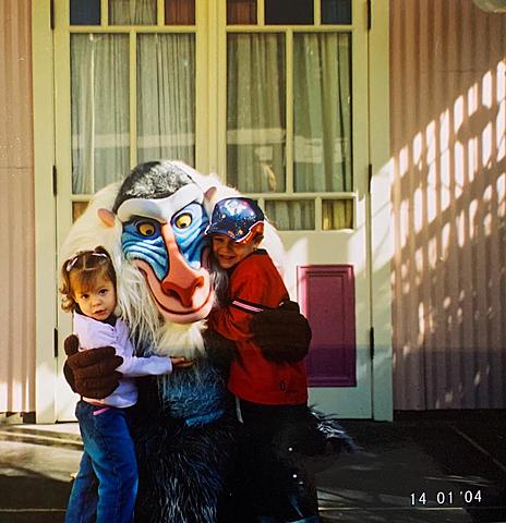 Primera  vez  en disney