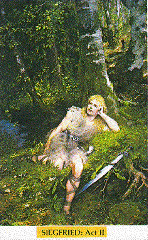 Wagner returned to the composition of Siegfried.