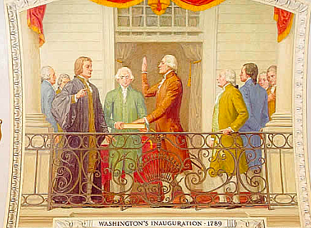 Presidential Inauguration of George Washington