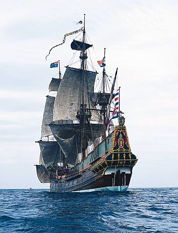 Columbus sets sail and finds the Americas