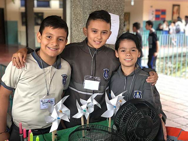 first day of the science fair