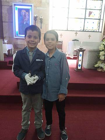 my brother's first communion