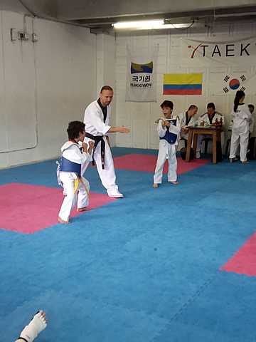 test for belt change "taekwondo"